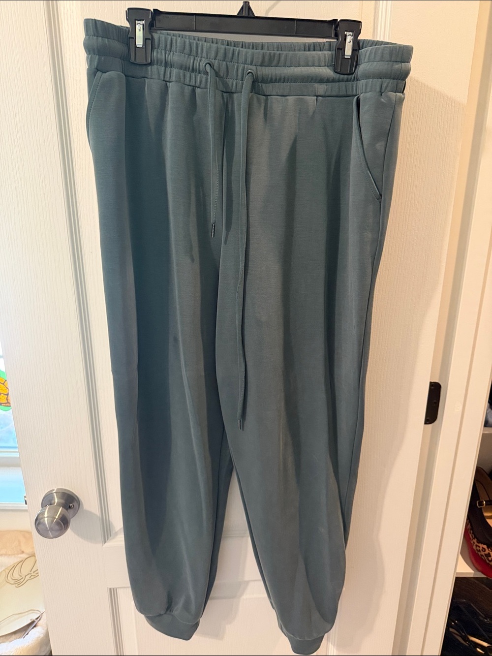 Maurices Slate Teal Drawstring Joggers